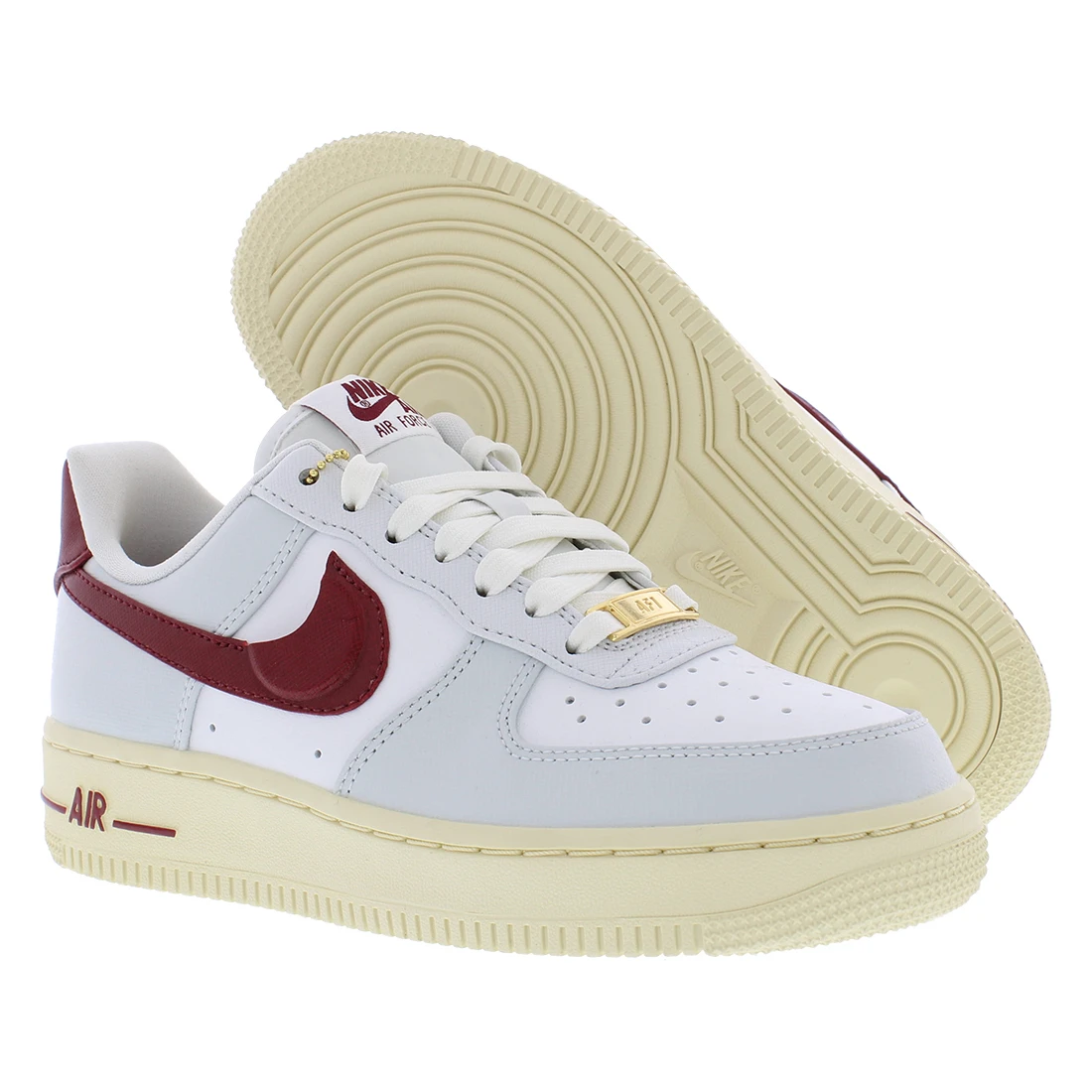 Chaussures Nike Air Force 1 '07 SE pour femmes Couleur : Photon Dust/Team Red 100% authentiques